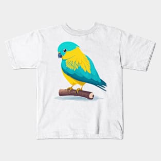 Cute Budgie Kids T-Shirt